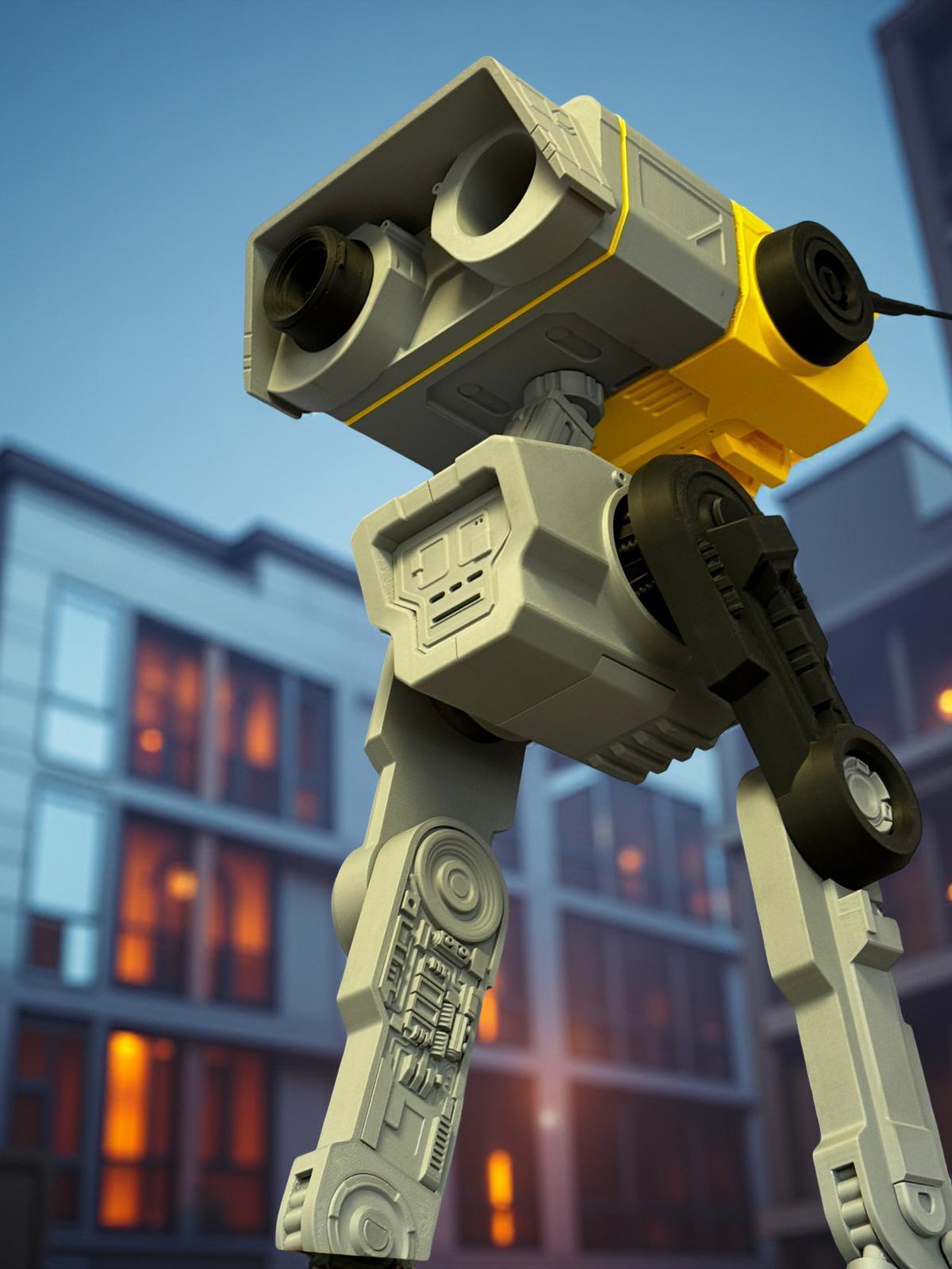 Robot Vintage 3D — 3D DelixGo Studio