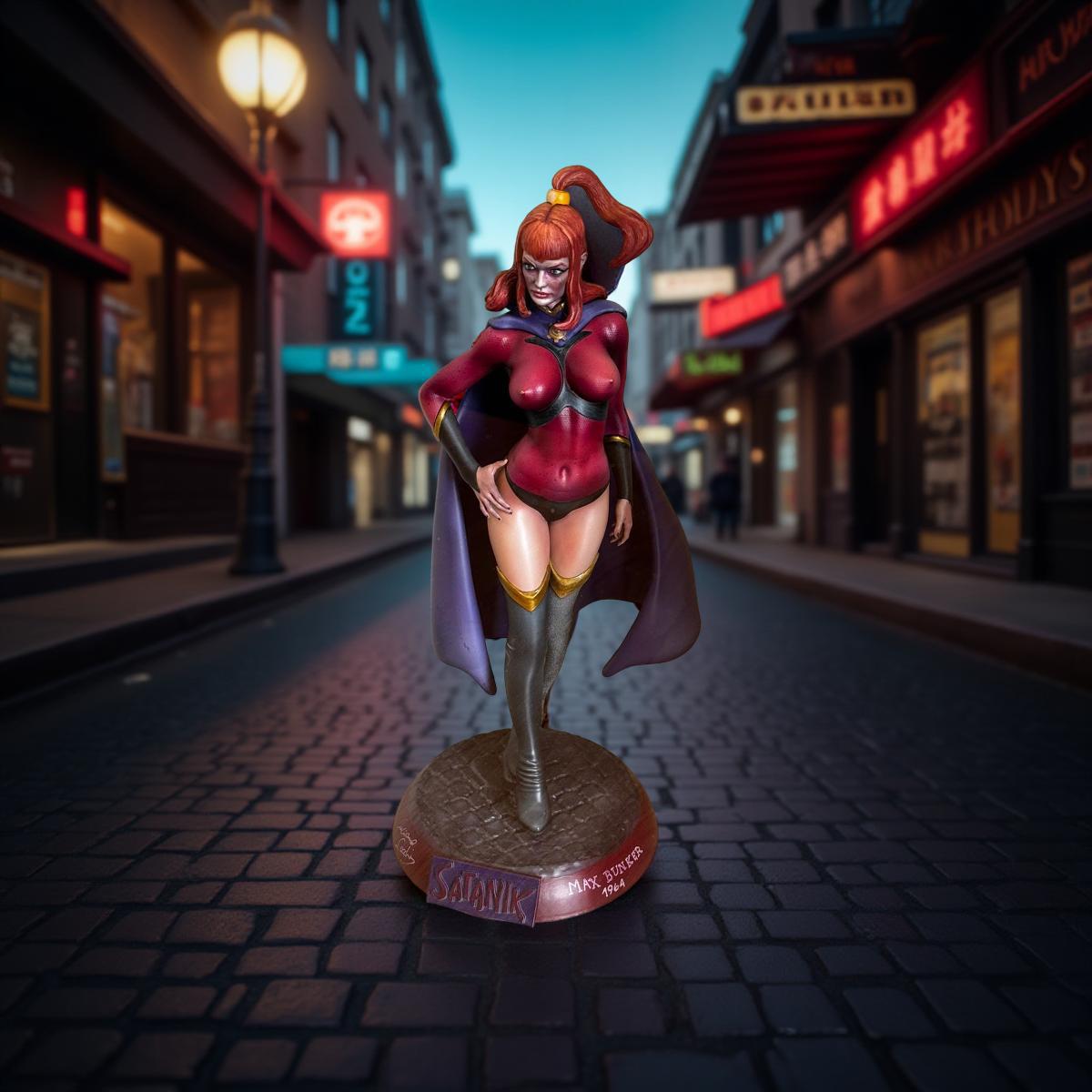 Statua Satanik 3D — 3D DELIXGO STUDIO