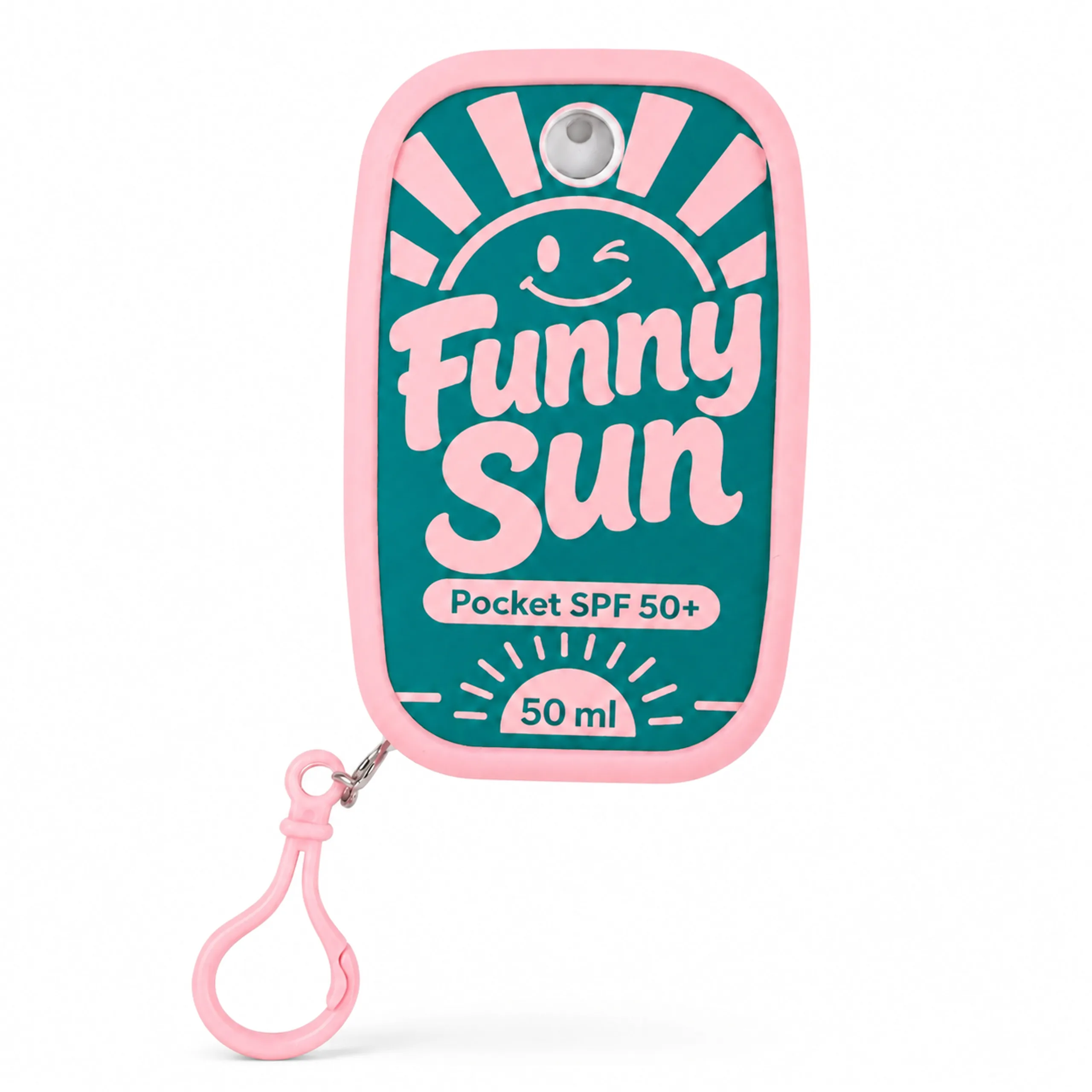 Funny Sun Sea Punk SPF 50+ — rosa baby e turchese