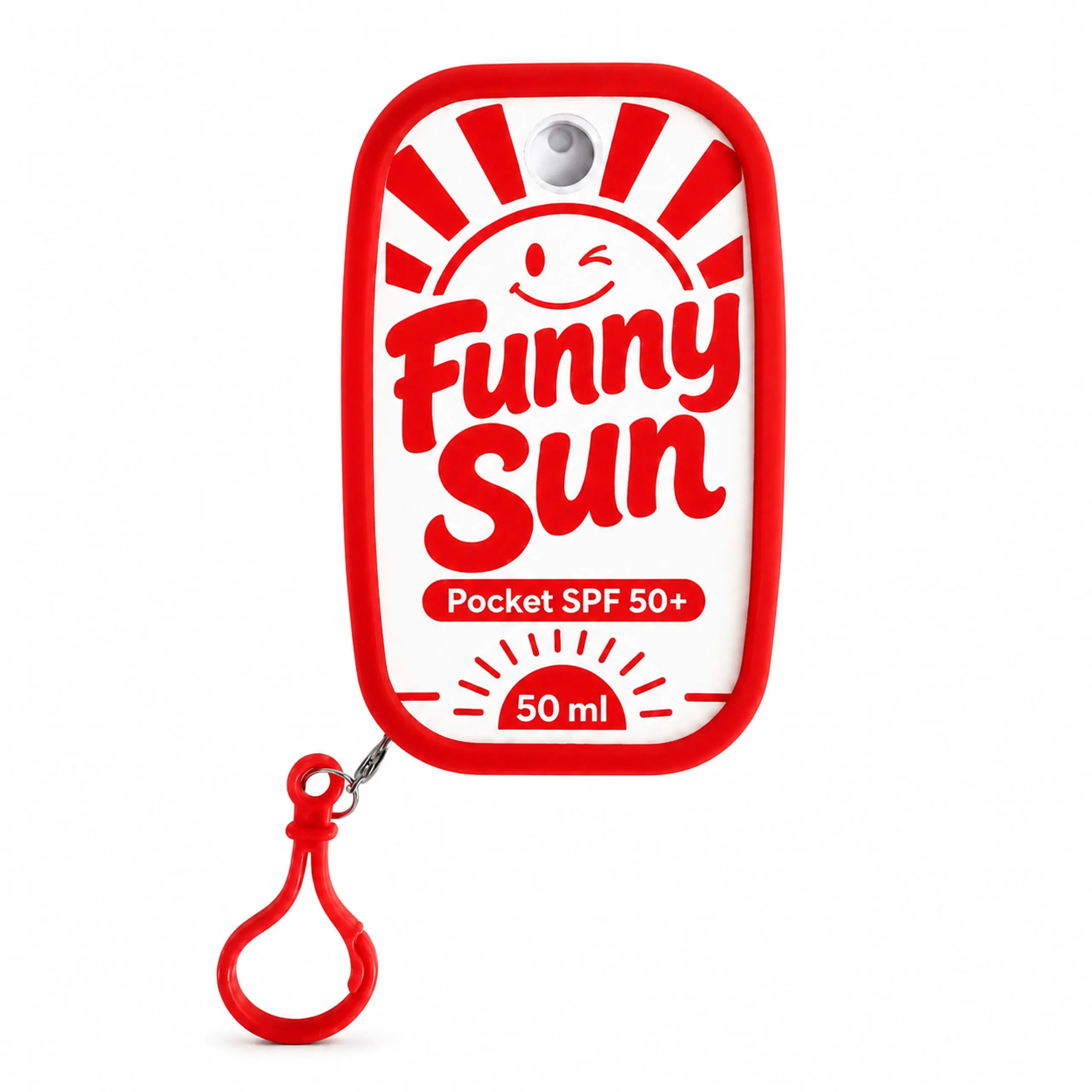 Funny Sun Cherry Cream SPF 50+ — rosso ciliegia e crema