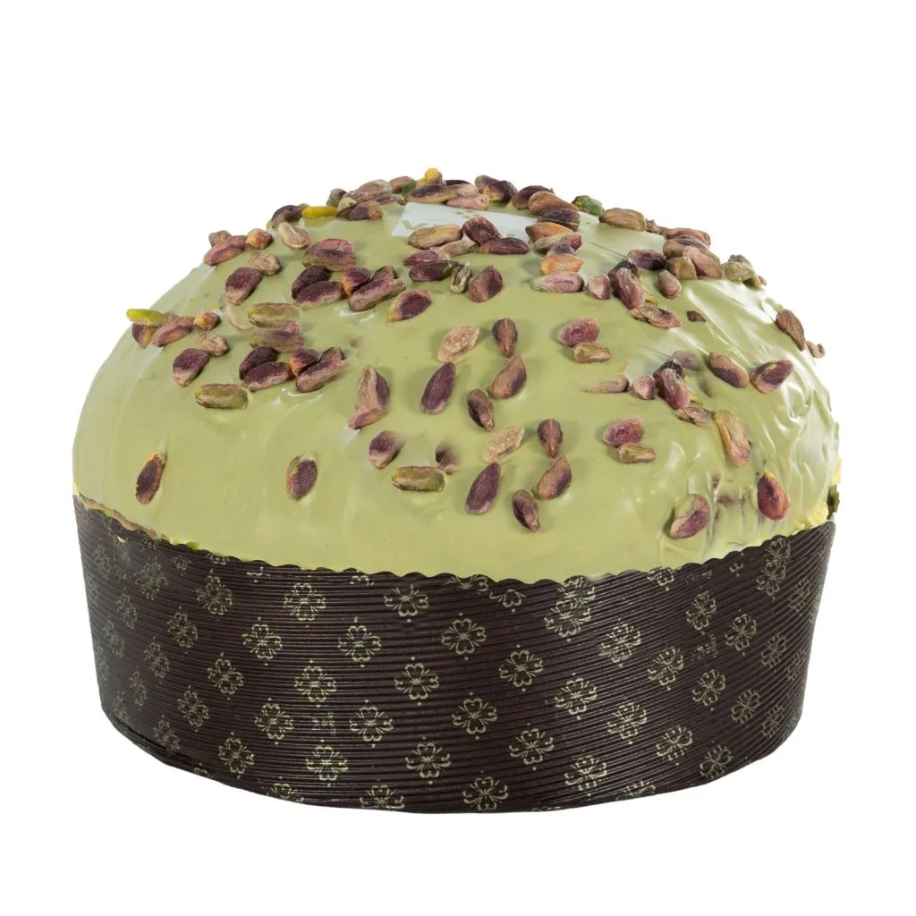 Sapori di Vinci — dettaglio panettone al pistacchio