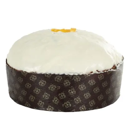 Panettone Cioccolato Bianco e Albicocca — Sapori di Vinci, dettaglio