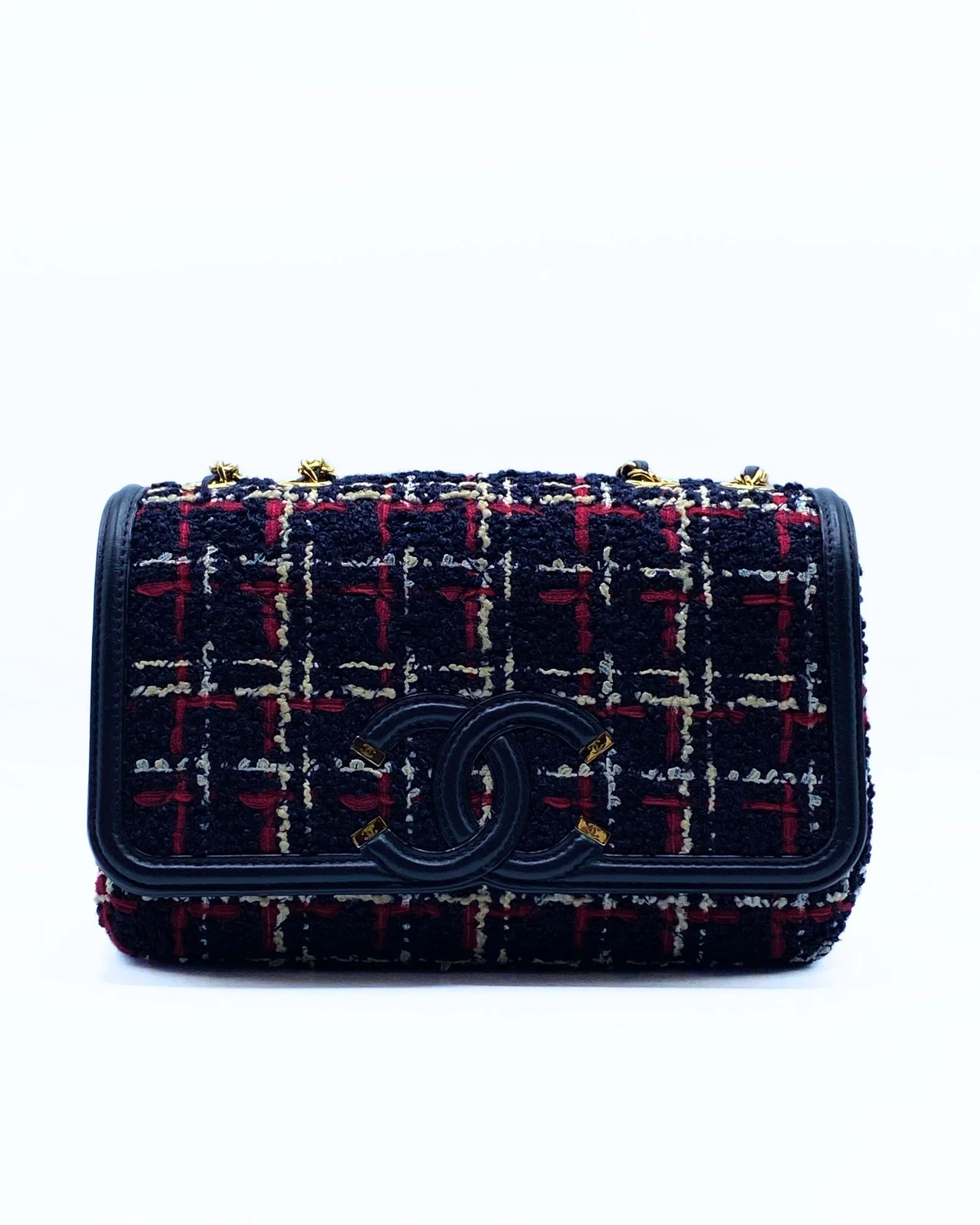 CHANEL Filigree in Multicolor Tweed — DelixGo Luxury Bags