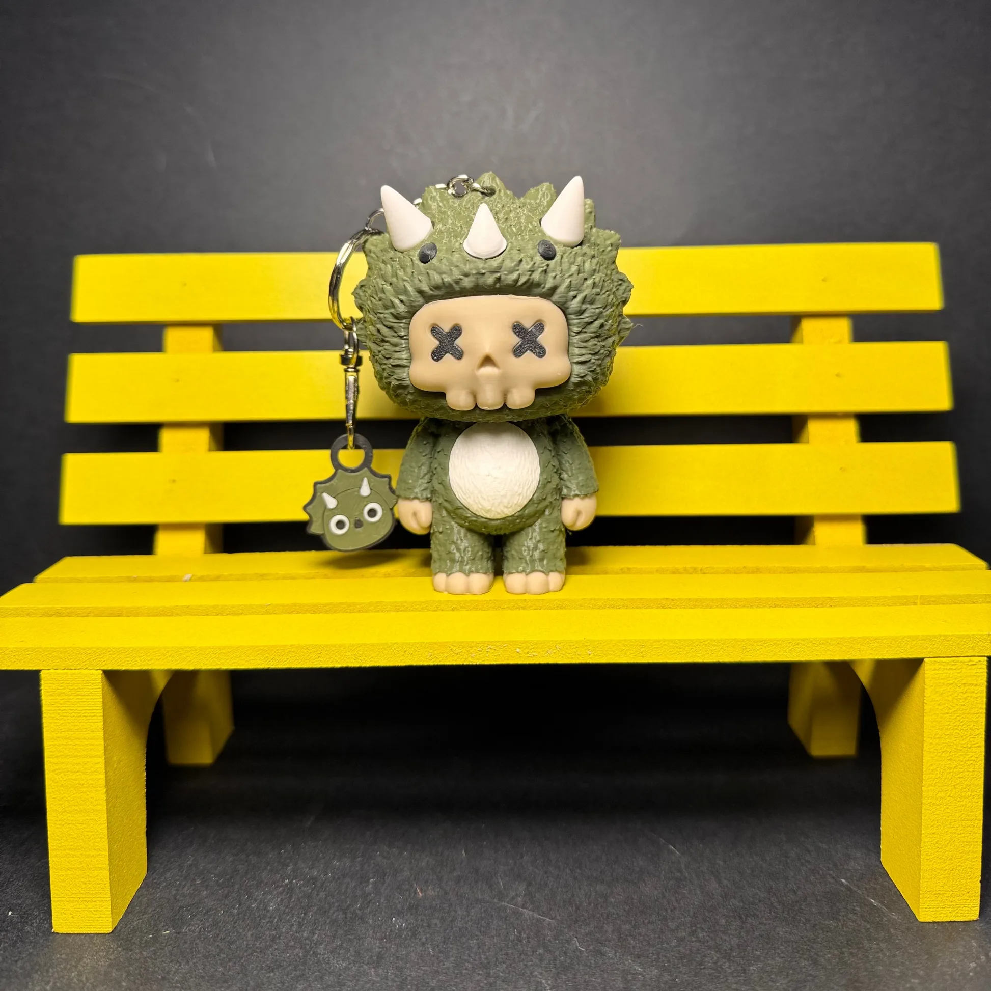 Portachiavi Lucibubu, maledizione tascabile — 3D DELIXGO STUDIO