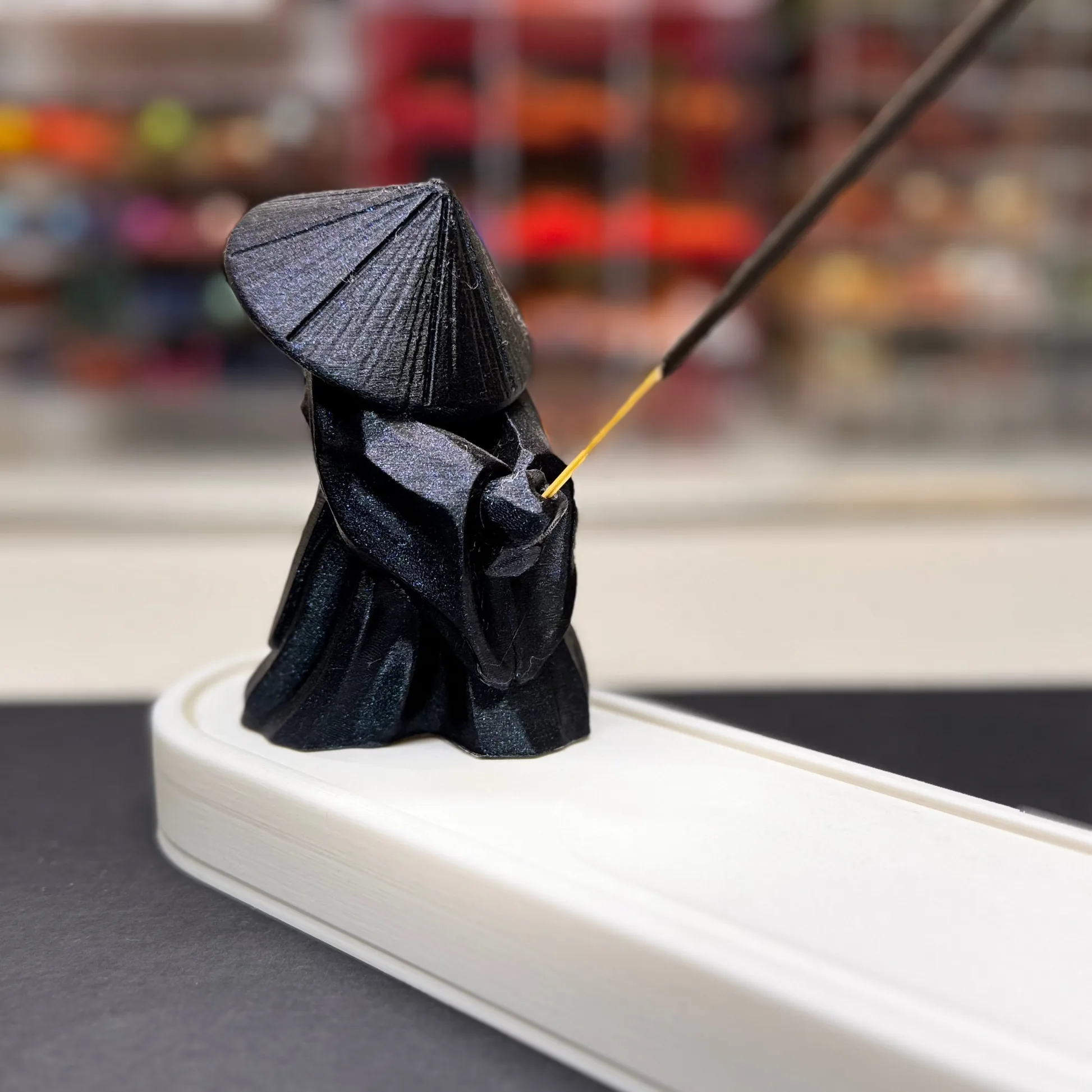 Porta incenso samurai — 3D DELIXGO STUDIO, dettaglio