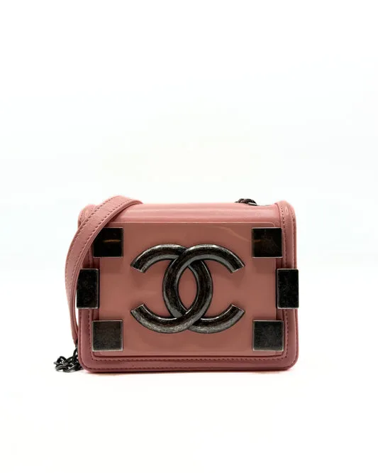CHANEL Pink Mini Boy Brick Flap Bag — DelixGo Luxury Bags