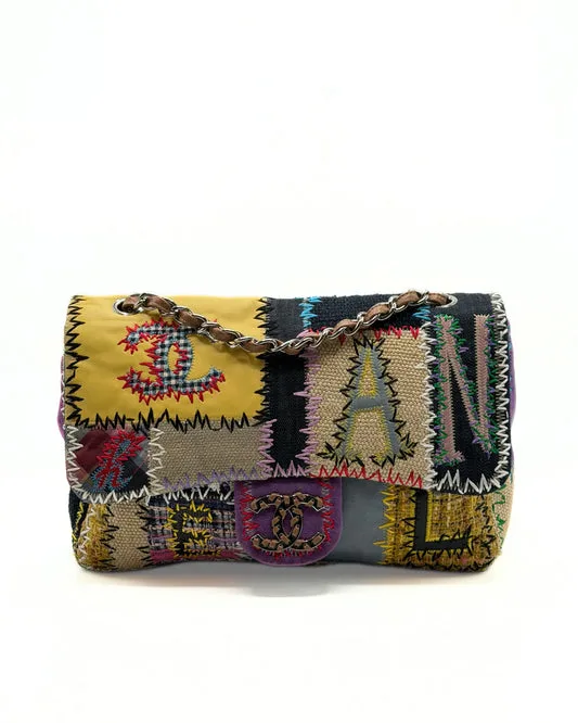 CHANEL Patchwork Jumbo Classic Flap Bag — DelixGo Luxury Bags