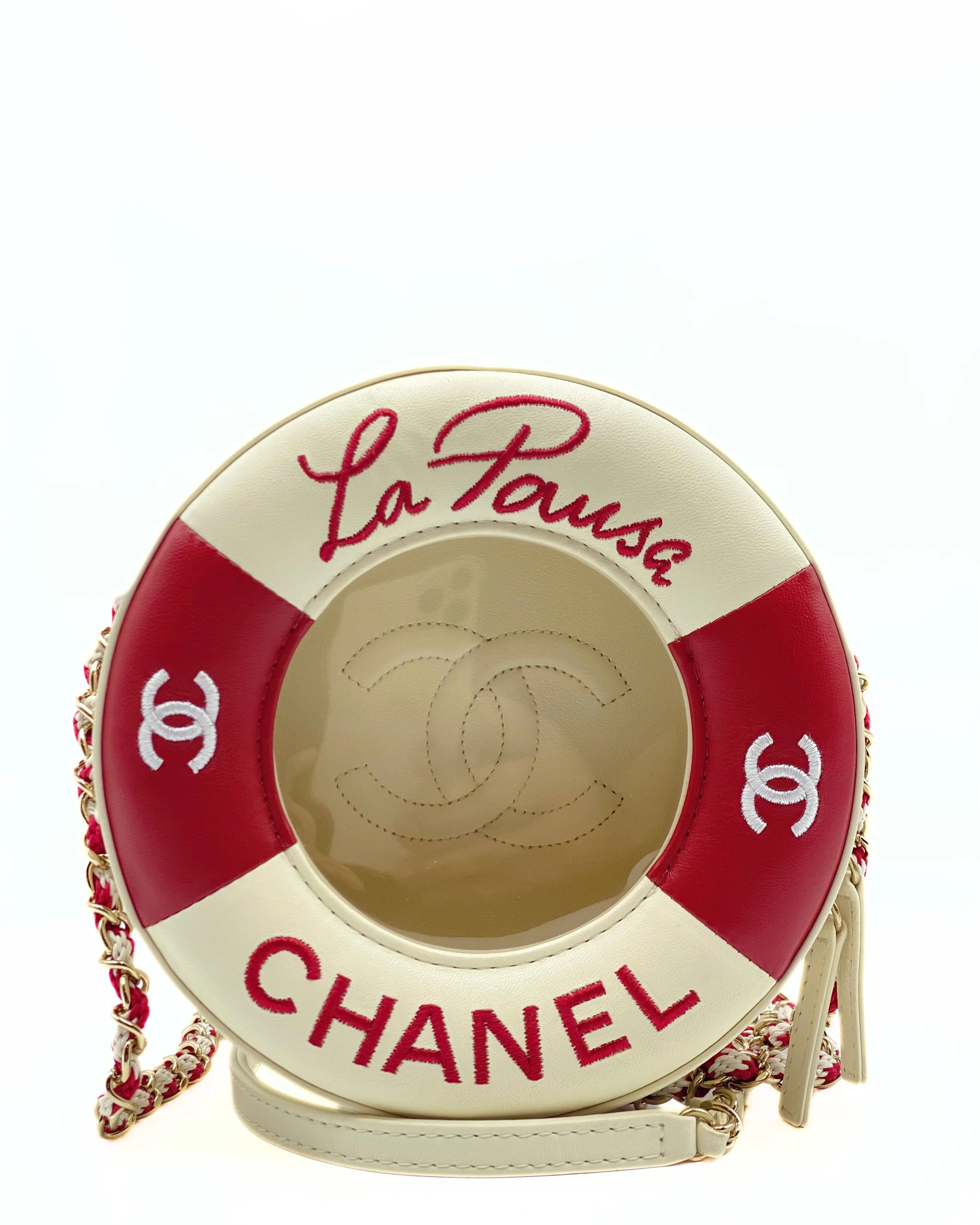CHANEL La Pausa Lifesaver Round Bag — DelixGo Luxury Bags