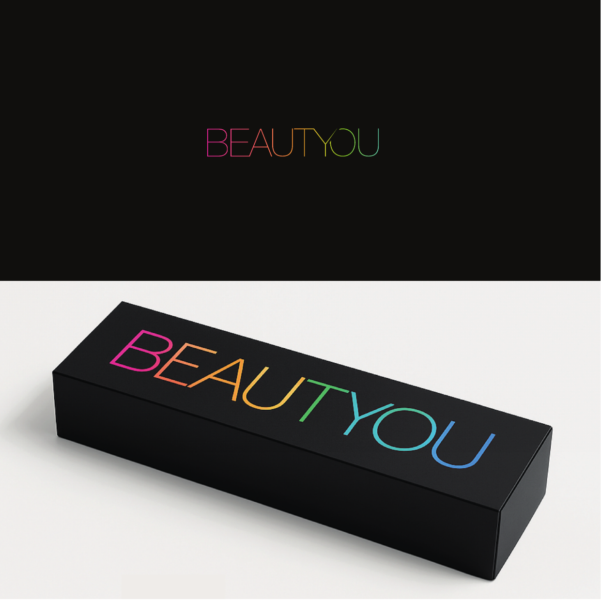 BeautYou — confezione chiusa, logo multicolore