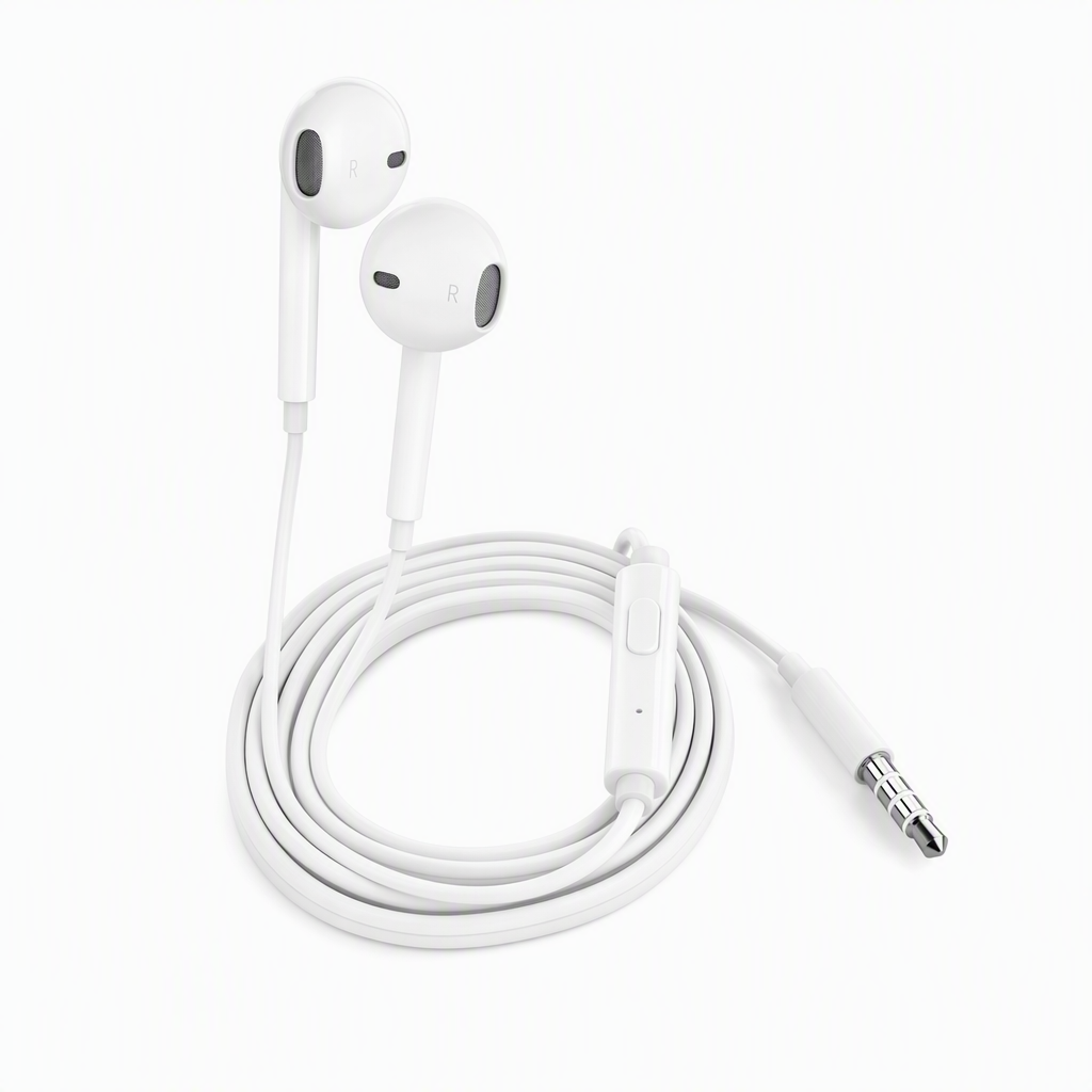 Auricolare cablato 3.5mm In-Ear con microfono
