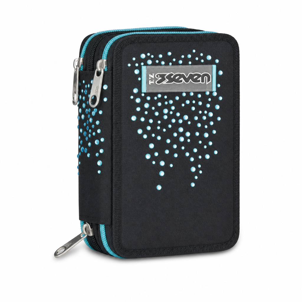 Astuccio Scuola Seven 3 Zip 45 pezzi modello 2