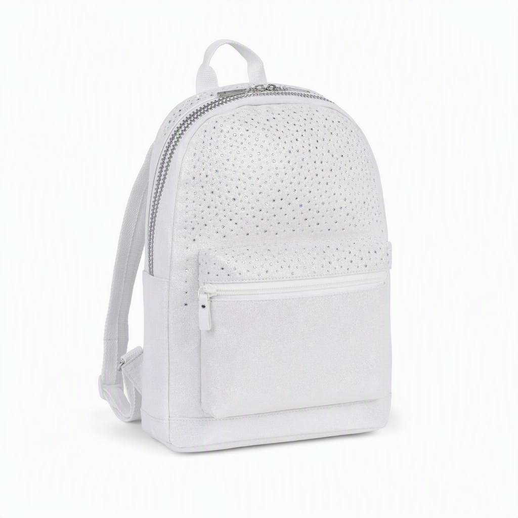 Seven Zaino Round GlitzyCute, Bianco