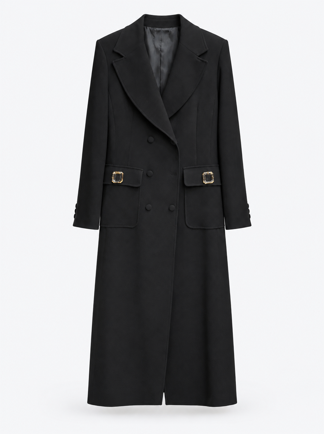 Cappotto lungo nero