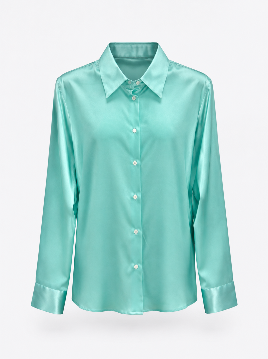 Camicia verde acqua